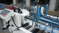 Automatic Straight Line Carton Box Folder Gluer Machines High Speed ZH-1300