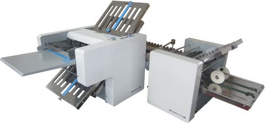 Macchina di piegatura incrociata di carta da scrivere da scrivania 1