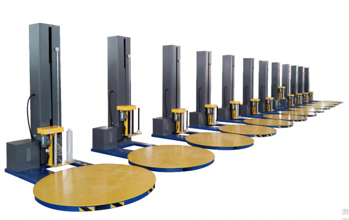 BL1650P Avvolgitrice Automatica Elettrica per Film Estensibile per Pallet per Alimenti, Bevande, Tessuti, Merci, Prodotti Chimici, Abbigliamento 1