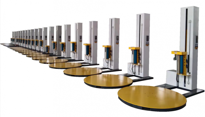 BL1650P Avvolgitrice Automatica Elettrica per Film Estensibile per Pallet per Alimenti, Bevande, Tessuti, Merci, Prodotti Chimici, Abbigliamento 2