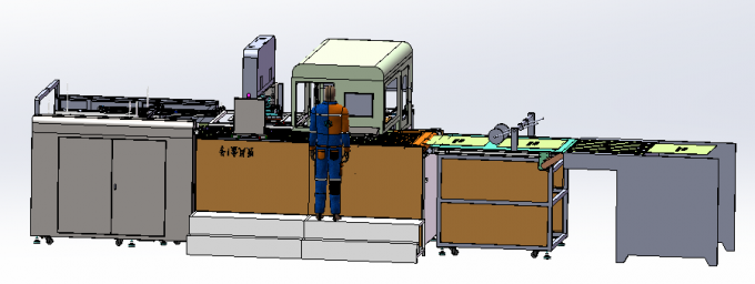 TCPP-1200 Macchina per la riparazione delle finestre delle scatole regalo completamente automatica 2