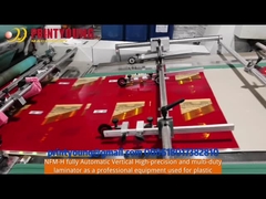 Base automatica dell'acqua di intelligenza NFM-H1080 che incolla la macchina di laminazione del film asciutto (coltello caldo)
