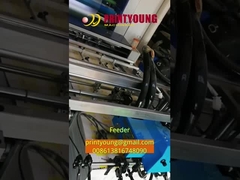 Funzione doppia di laminazione della macchina del film termico dell'ANIMALE DOMESTICO della colla della base dell'acqua di serie di GL