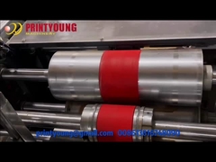 Maniglia piana del sacchetto della spesa di carta che fa macchina