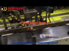 PRY-50B Macchinario per l'incollaggio di borsette di carta per alimentazione multipla industriale a fondo quadrato