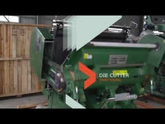 Ml macchina di piegatura e tagliante di carta manuale di serie