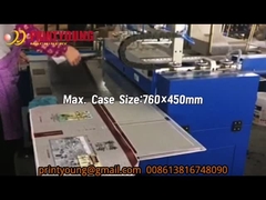 BSJ-450 Quaderni semiautomatici Diario carta dura fogli bianchi rivestiti