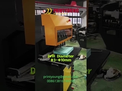 DK-4 Spindle Automatic Electric Paper 4 Hole Book Punch Drilling Machine