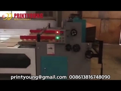 PRY-B400 Semi-automatica 2 colori Flexo Stampa Slotting Die Cutting Machine