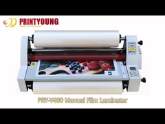 PRY-V480 Mini laminatore a pellicola manuale a rullo di gomma riscaldata