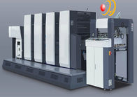 Quarto Paper Multicolor  4 Color Auto Print Offset Machine With Uv Drier