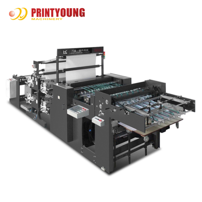PRY-1020A Automatic High Speed 2-Color In-Line Flexo Printing Machine with 300 M/min Print Speed