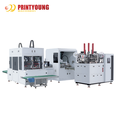 PRY-CS620B Macchina automatica ad alta velocità per la fabbricazione di scatole rigide per cartone/carta 380V 48 pcs/min Garanzia di 1 anno